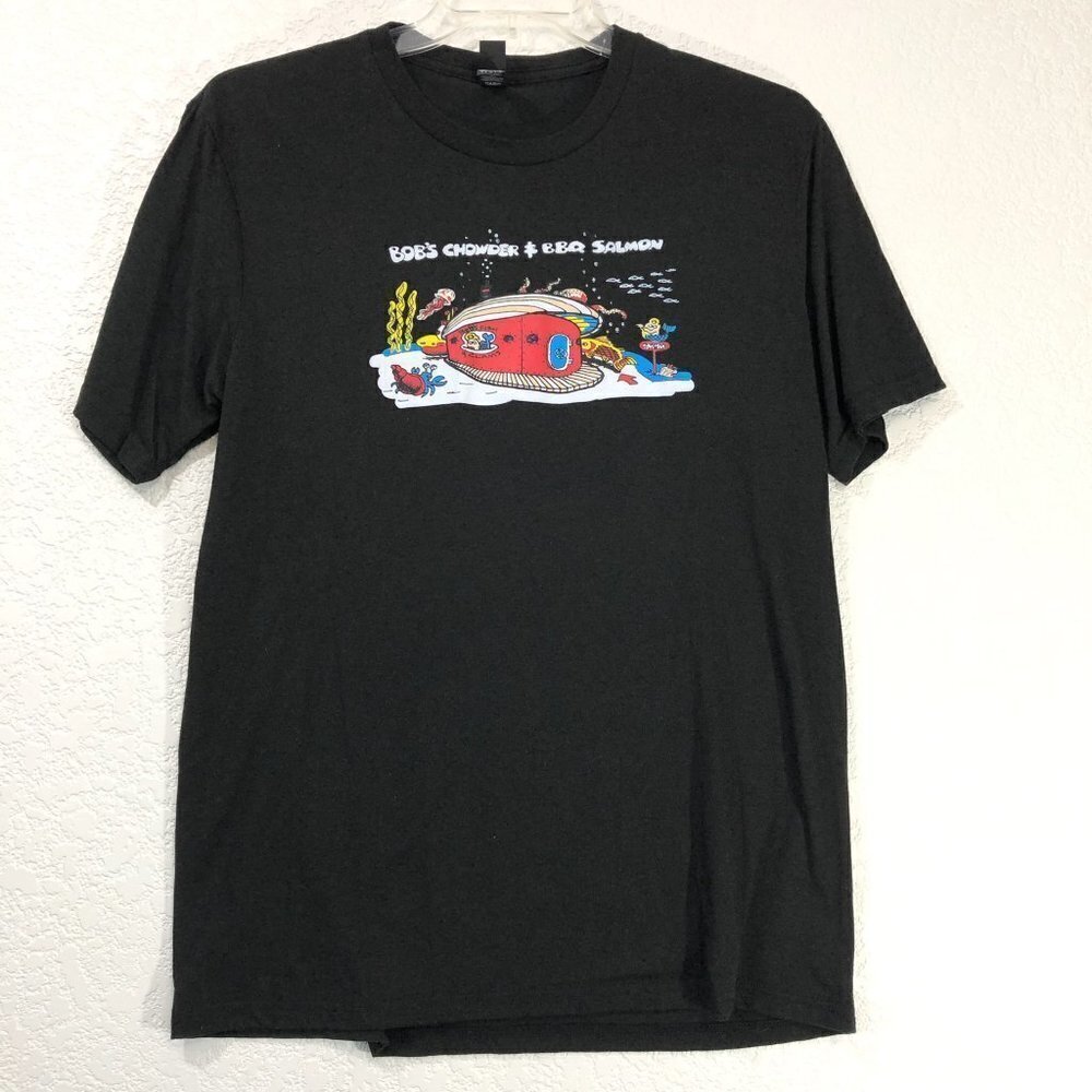Bob's Chowder and BBQ Salmon T-Shirt Anacortes